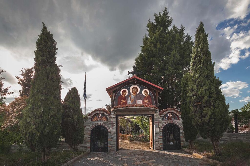 Ιερά Μονή Αγίων Παντελεήμονος και Ευβούλης – Άγιος Παντελεήμονας