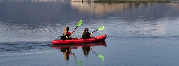 Καγιάκ στις λίμνες